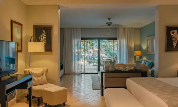 Example junior suite interior — room category subject to confirmation