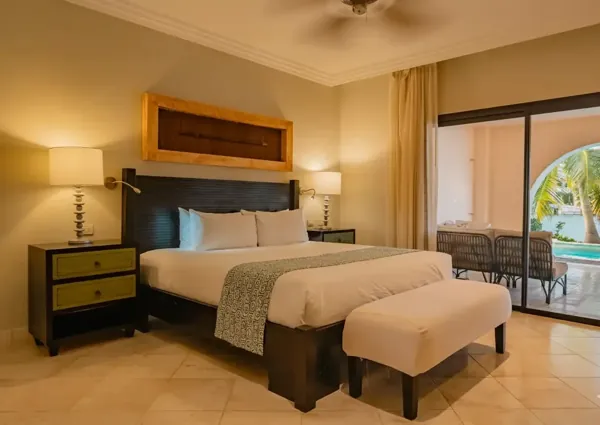 Example two-bedroom residence — room category subject to confirmation