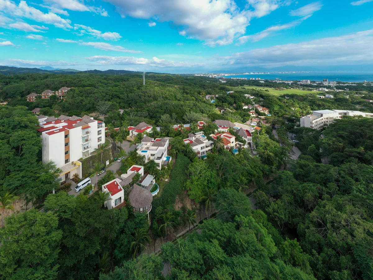 Grand Matlali · aerial resort view