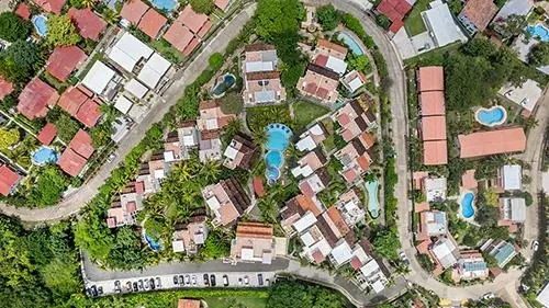 Aerial view of Sapphire Residences