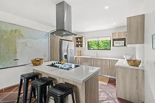 Residence kitchen and breakfast seating
