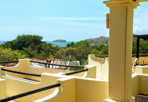 Balcony views toward the Pacific